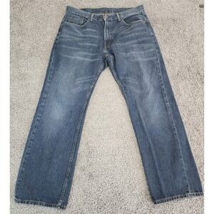 Levi's 559 Jeans‎ Mens 36x31 Blue Denim Straight Leg Relaxed Fit Medium Wash